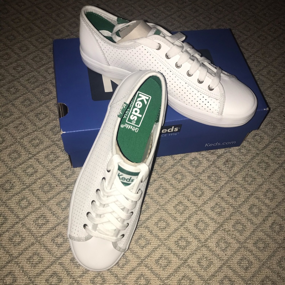 Keds Kickstart Sneaker White Leather